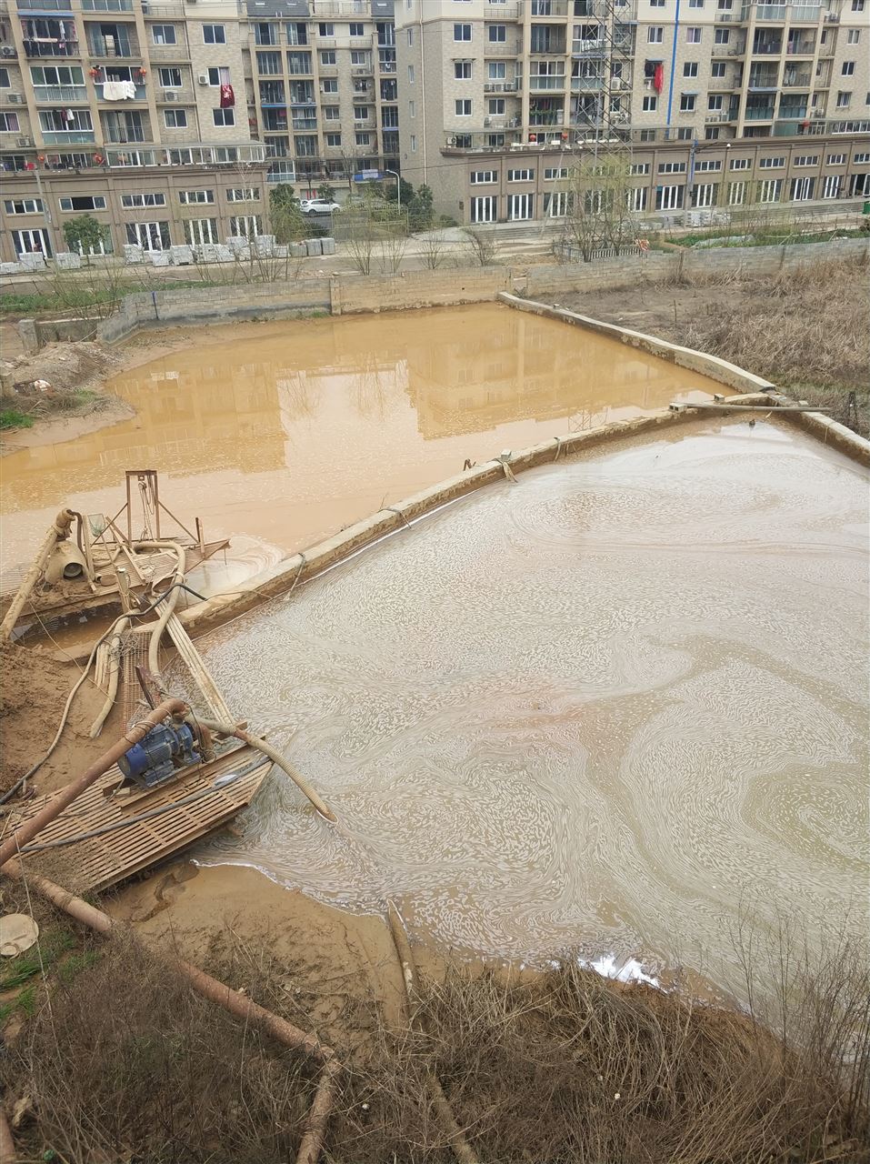 惠安沉淀池淤泥清理-厂区废水池淤泥清淤